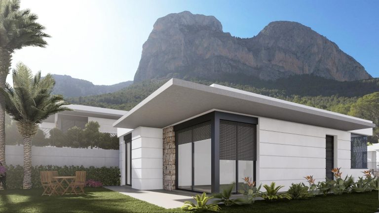 Nowe wille budowlane w Polop, Alicante
